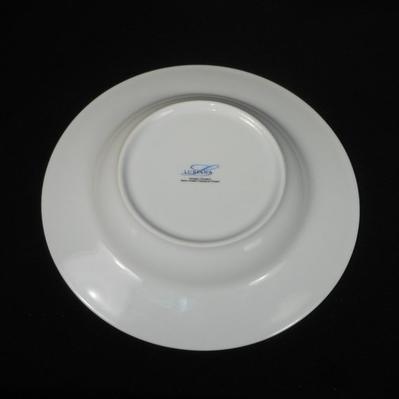 4 Rimmed Soup Bowls, LUBIANA Porcelain , Poland - Picture 6 of 7
